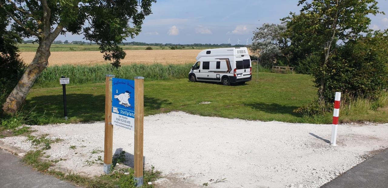 Wohnmobilstellplatz Hemenswarft An Der Nordsee - Meerblick Emmelsbüll-Horsbüll エクステリア 写真