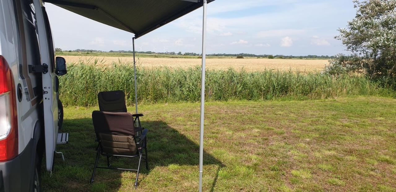 Wohnmobilstellplatz Hemenswarft An Der Nordsee - Meerblick Emmelsbüll-Horsbüll エクステリア 写真