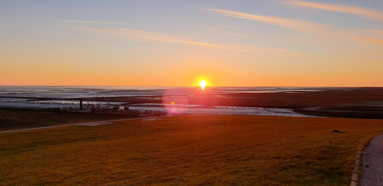 Wohnmobilstellplatz Hemenswarft An Der Nordsee - Meerblick Emmelsbüll-Horsbüll エクステリア 写真